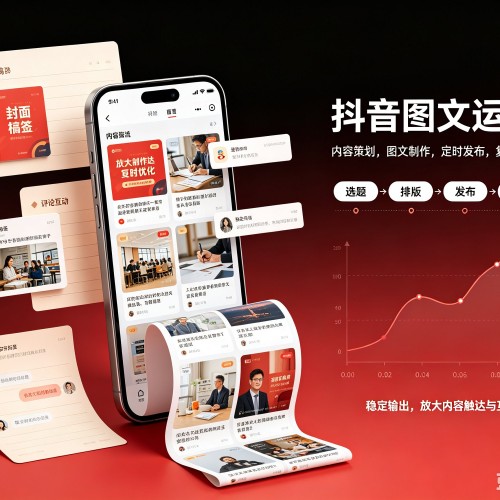茂南抖音图文代运营服务